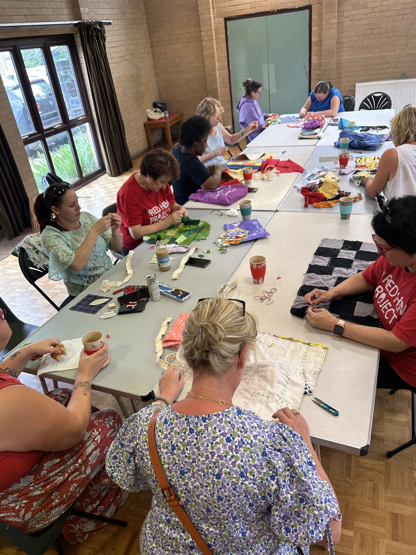 Sew Positive recently collaborated with The Red Hen Project in an eight-week course focusing on the art of mending, repairing, upcycling and repurposing materials