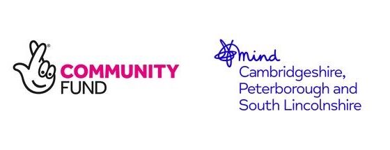 National Lottery Community Fund logo and CPSL Mind logo